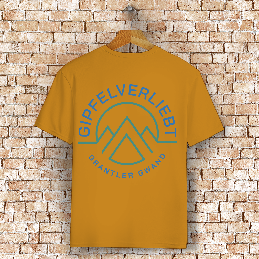 Bayerisches T-Shirt Unisex - Gipfelverliebt - Grantler Gwand