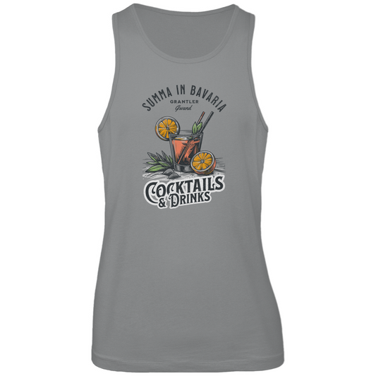 Bayerisches Herren Premium Tank Top Summa in Bavaria - Cocktail & Drinks - Grantler Gwand