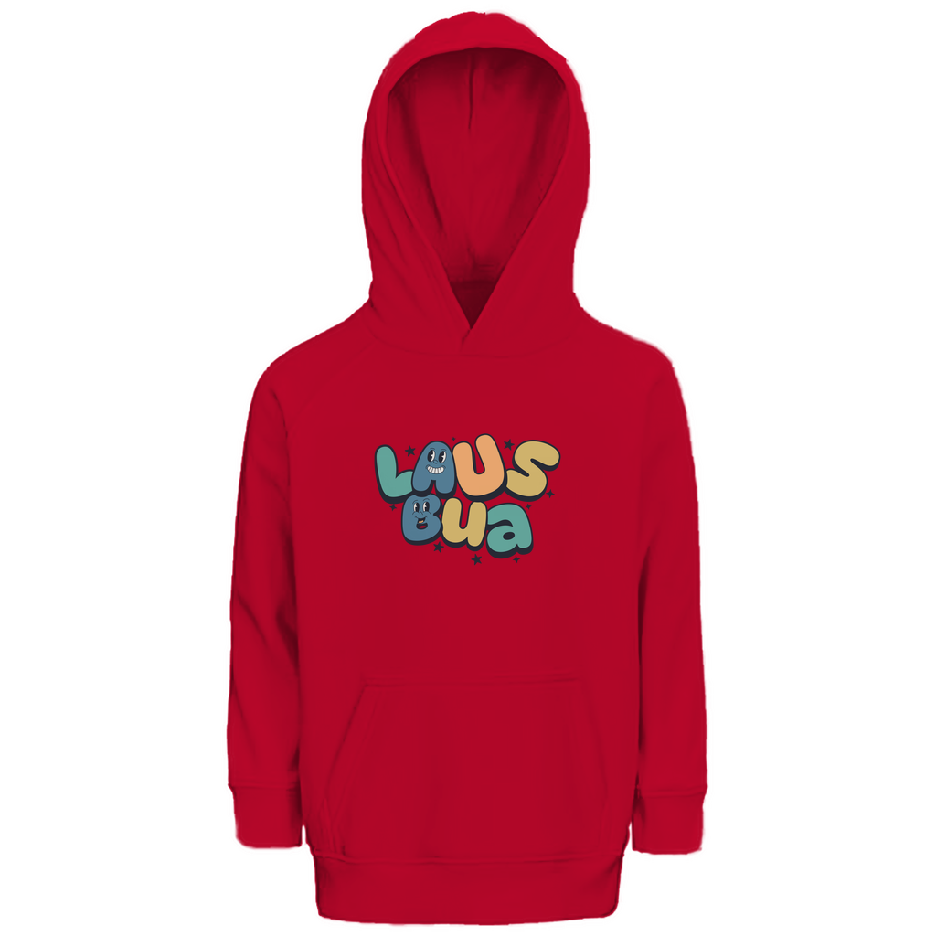 Bayerischer Kinder Premium Bio Hoodie Lausbua - zart - Grantler Gwand