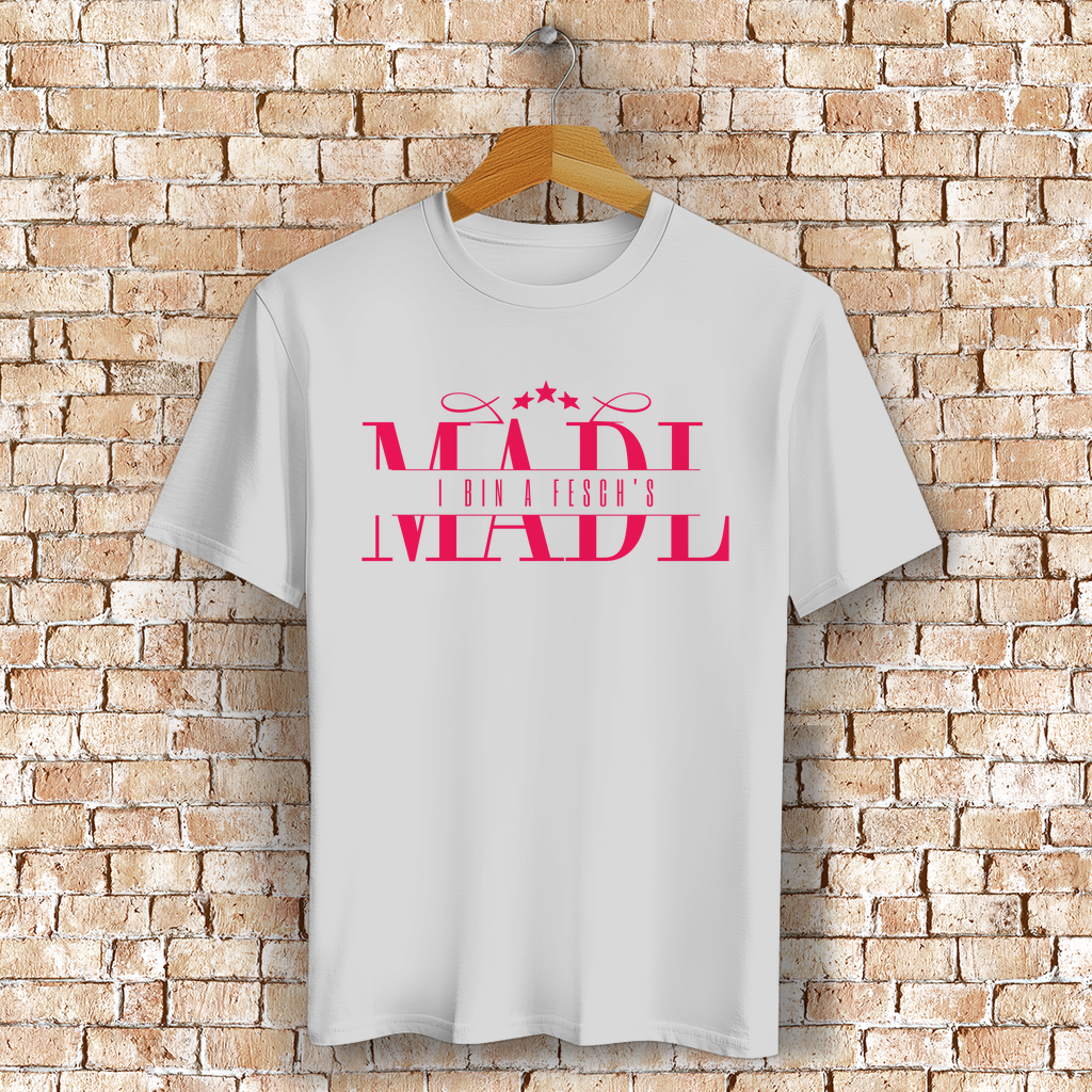 Bayerisches T-Shirt Unisex - I bin a fesch´s Madl - Grantler Gwand
