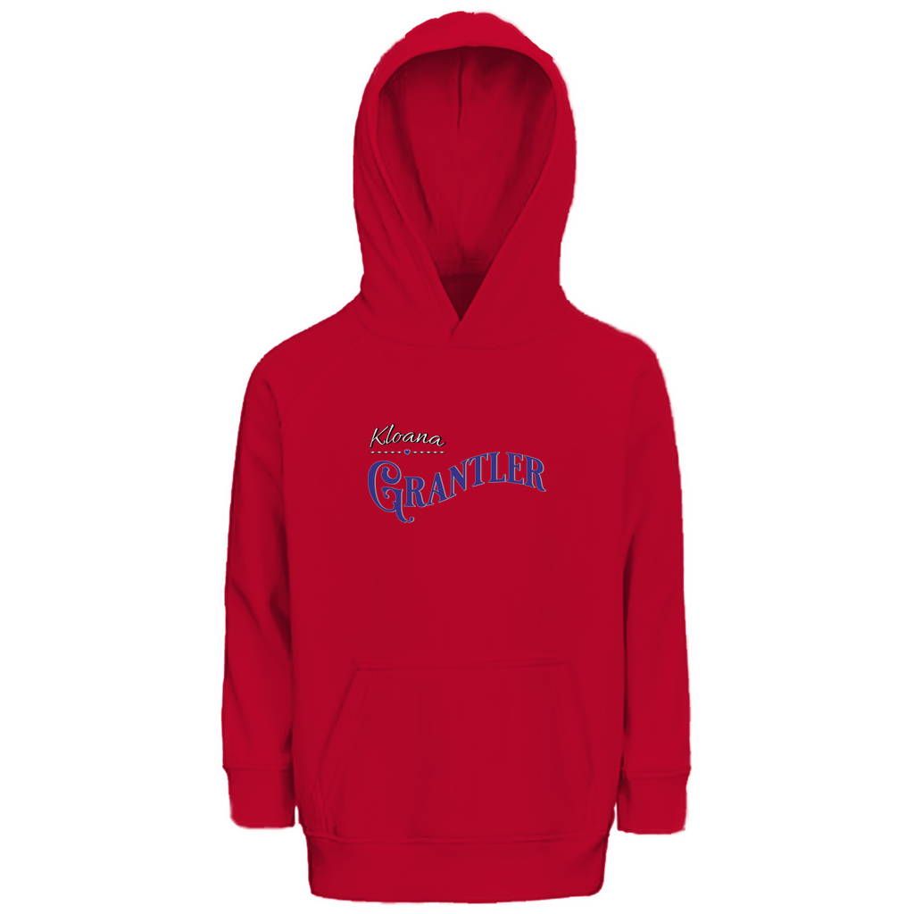 Bayerischer Kinder Premium Bio Hoodie kloana Grantler - weiß - Grantler Gwand