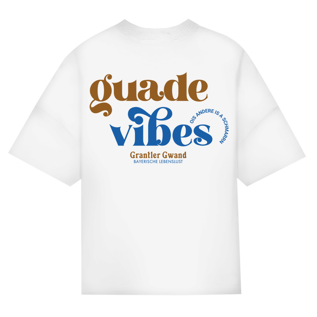 Bayerisches Oversize T-Shirt Unisex - Guade Vibes - Grantler Gwand