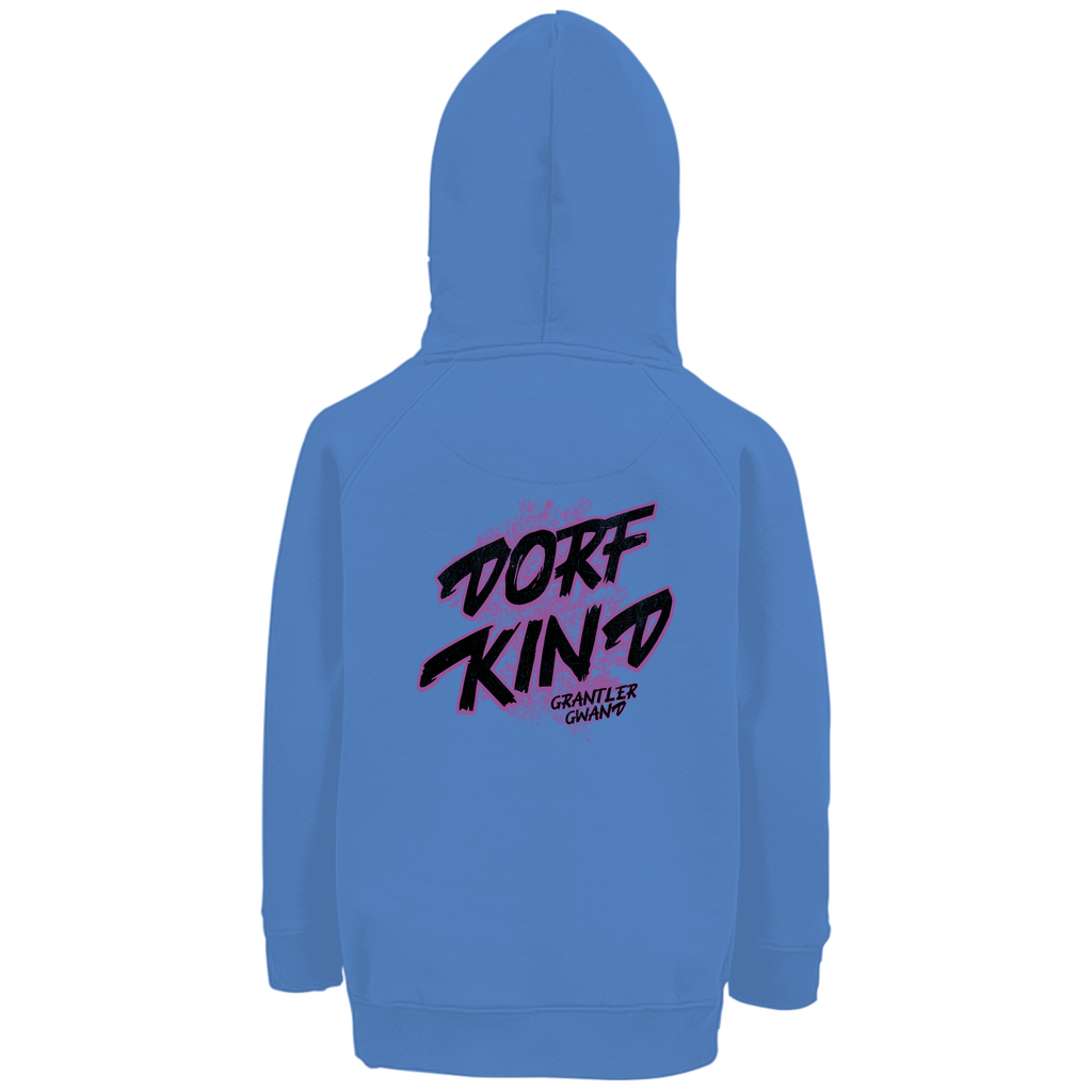 Bayerischer Kinder Premium Bio Hoodie - Dorfkind - Grantler Gwand
