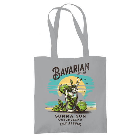 Bayerische Tragetasche Bavarian Lifestyle - Summa, Sun, Oaschlecka - Grantler Gwand