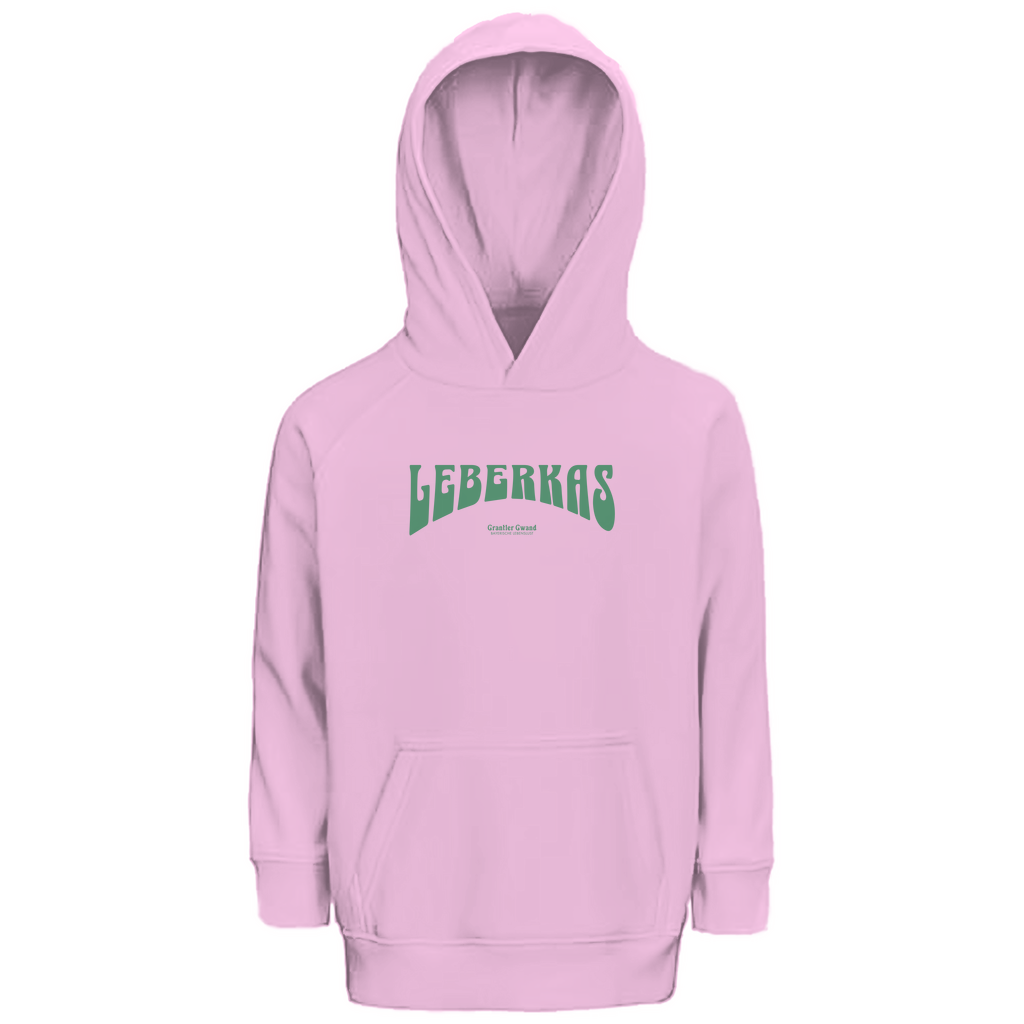 Bayerischer Kinder Premium Bio Hoodie - Leberkas - Grantler Gwand