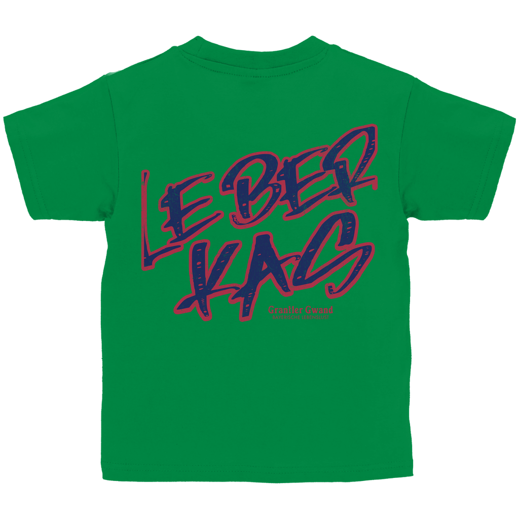 Bayerisches Kinder T-Shirt - Leberkas - Grantler Gwand
