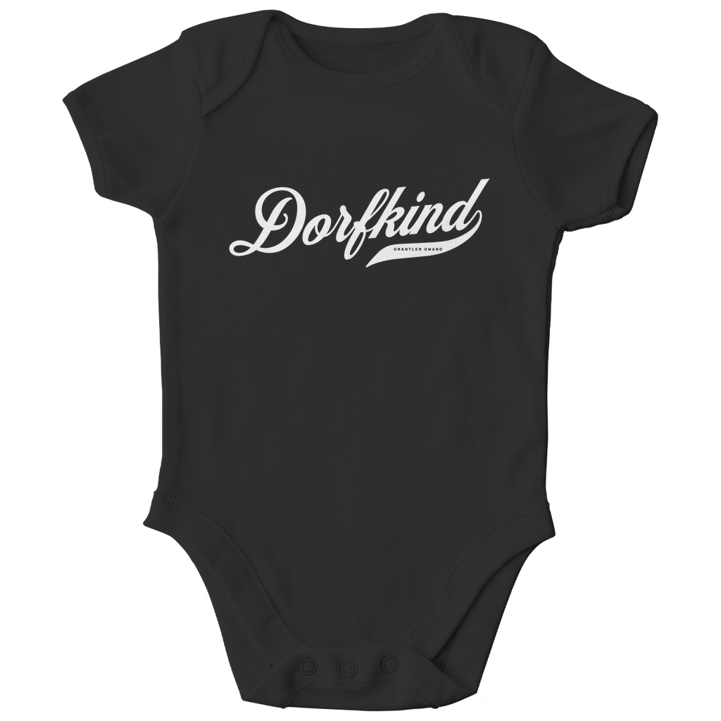 Bayerischer Baby Bio Body Dorfkind - weiß - Grantler Gwand