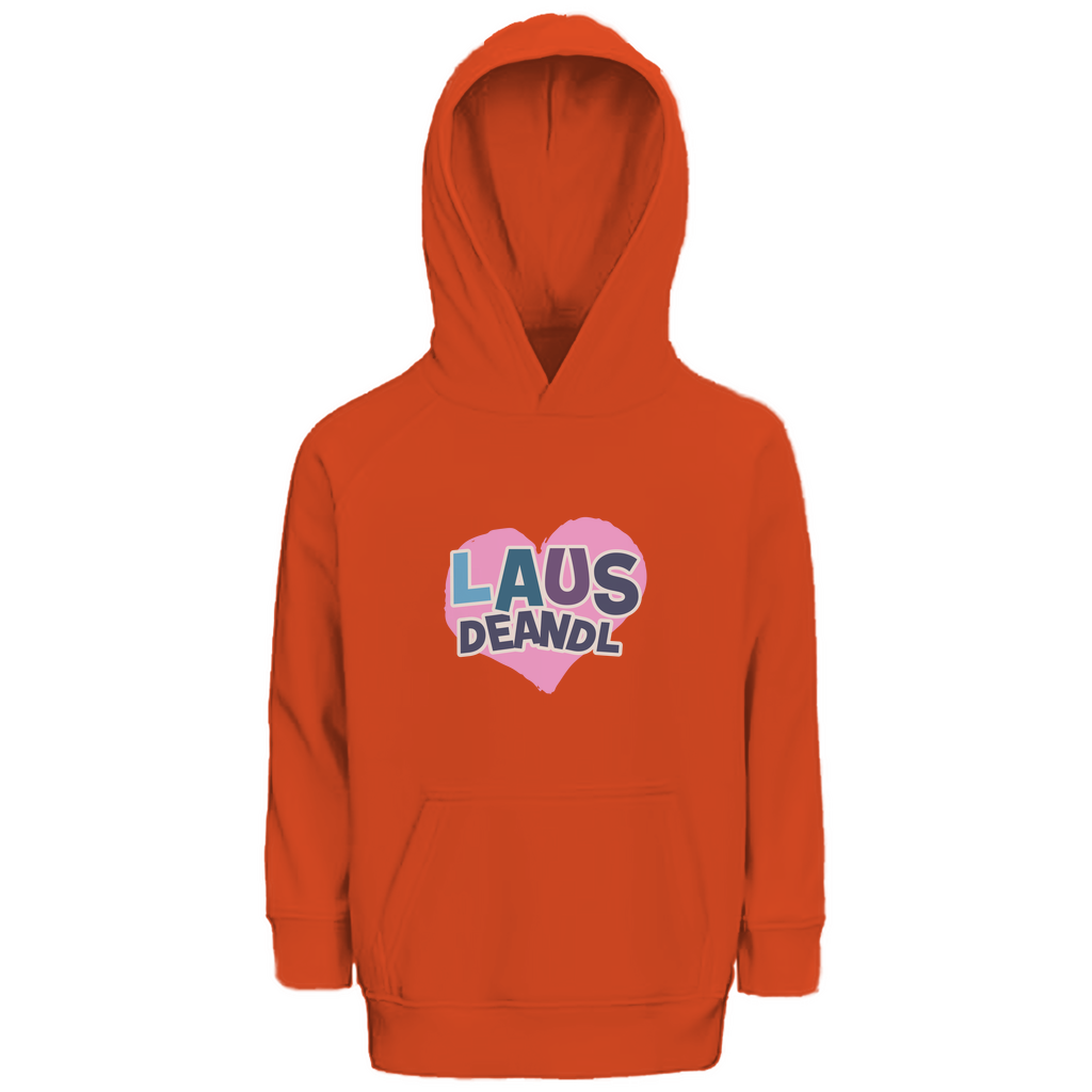 Bayerischer Kinder Premium Bio Hoodie Lausdeandl - bunt - Grantler Gwand