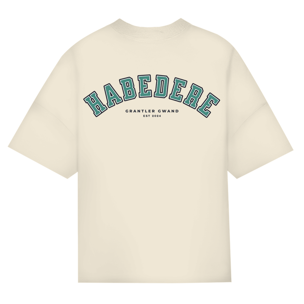 Bayerisches Oversize T-Shirt Unisex - Habedere - grün - Grantler Gwand