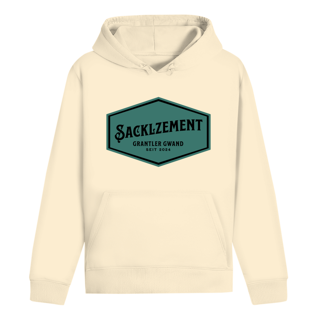 Bayerischer Hoodie Unisex - Sacklzement - Grün - Grantler Gwand