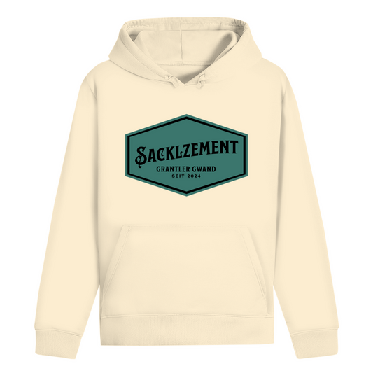 Bayerischer Hoodie Unisex - Sacklzement - Grün - Grantler Gwand