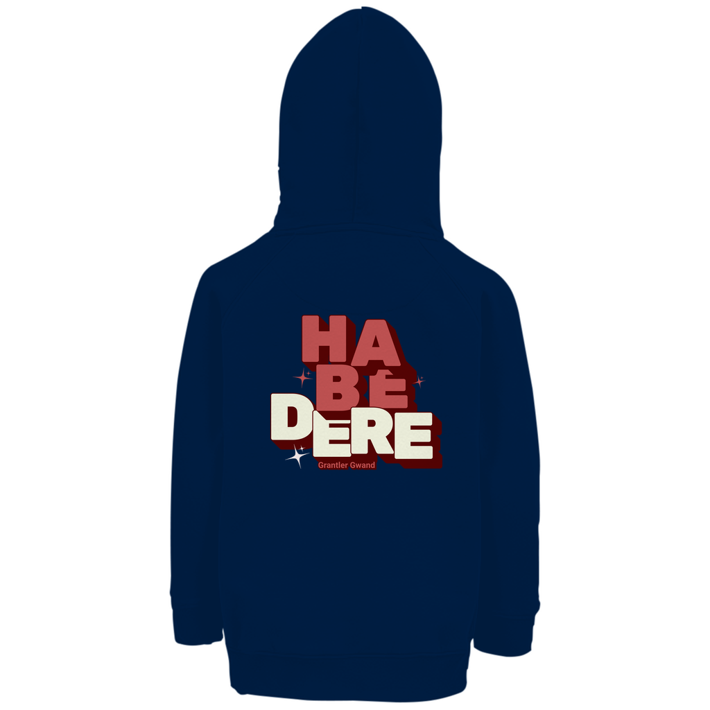Bayerischer Kinder Premium Bio Hoodie - Habe dere - rot - Grantler Gwand