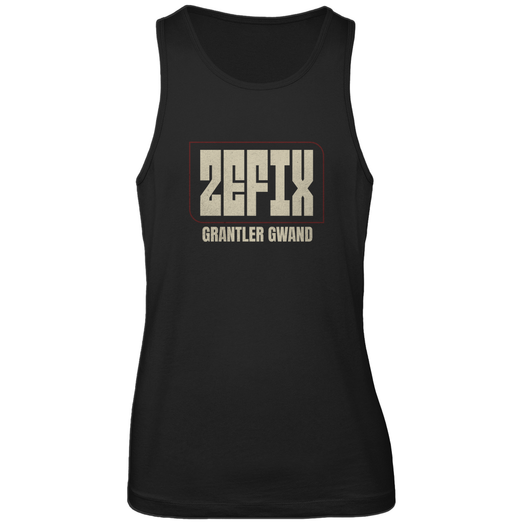 bayerisches Herren Premium Tank Top Zefix - Gold - Grantler Gwand