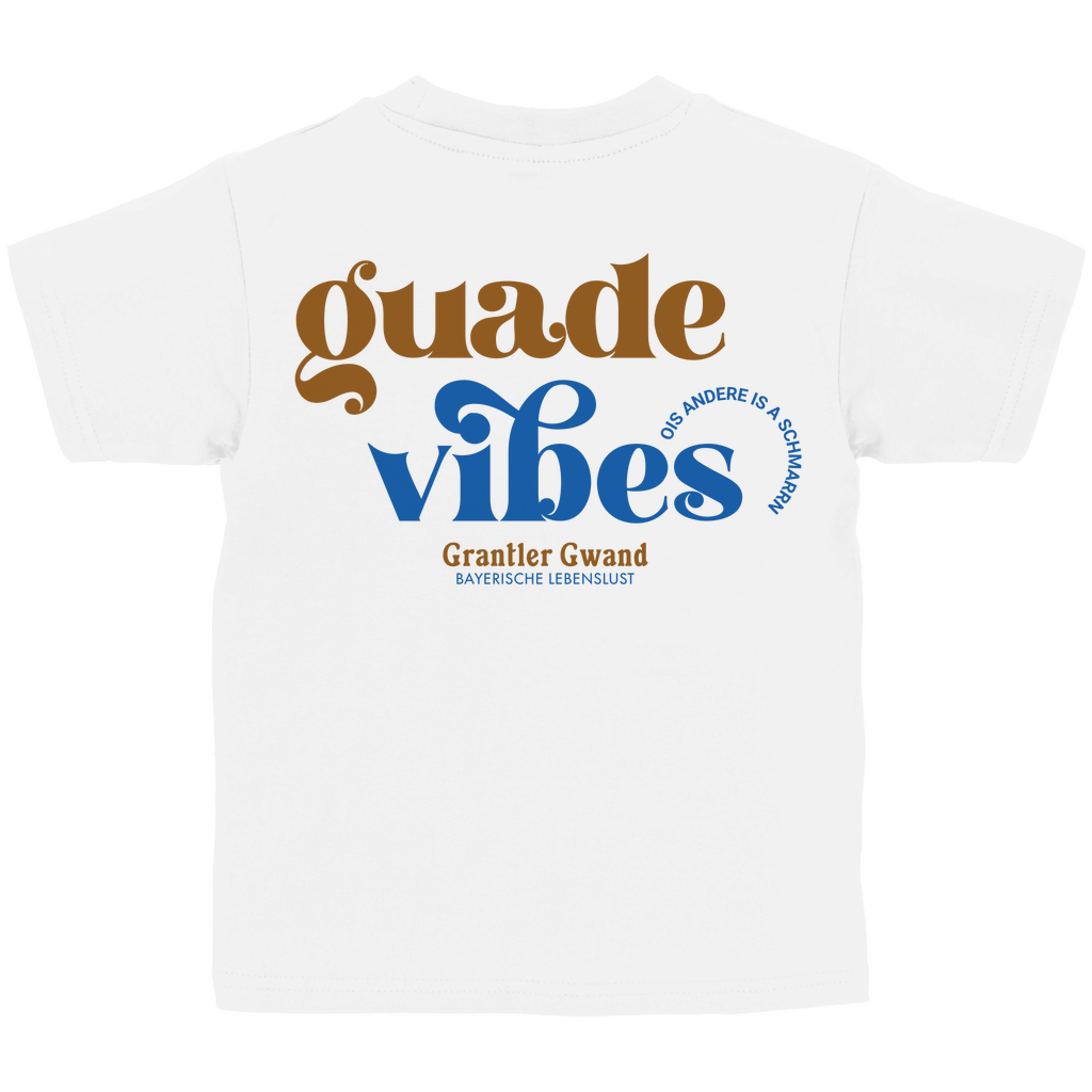 Bayerisches Kinder T-Shirt - Guade Vibes - Grantler Gwand