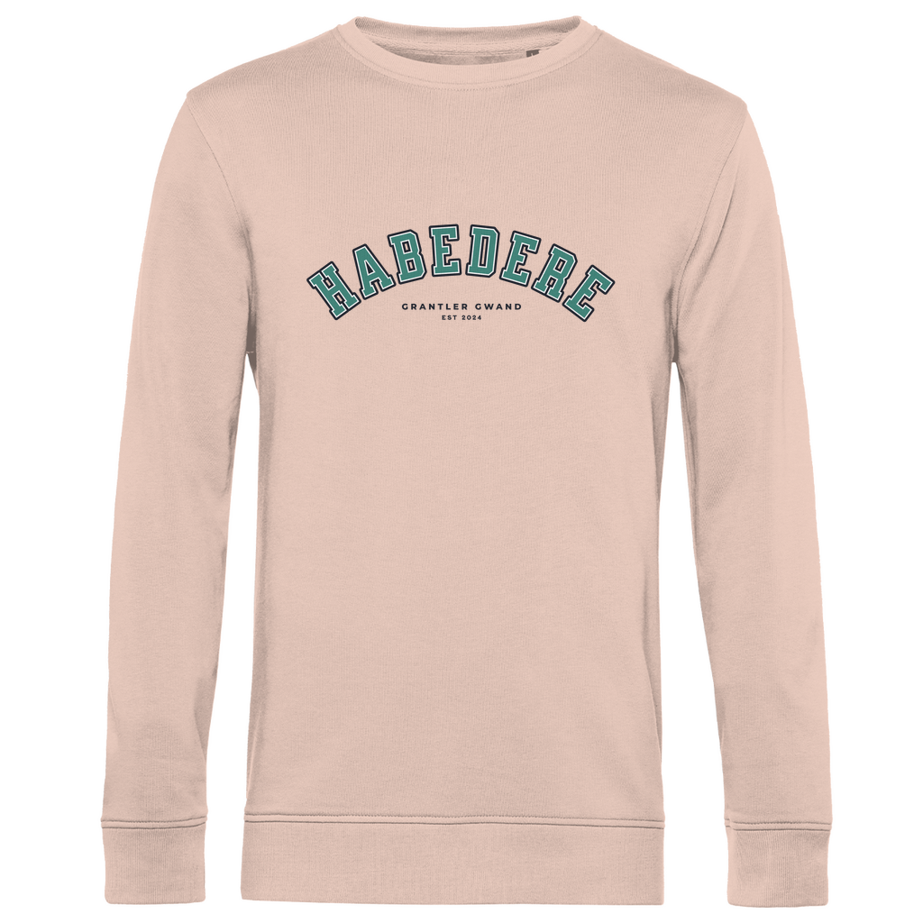 Herren Premium Bio Sweatshirt Habedere - grün
