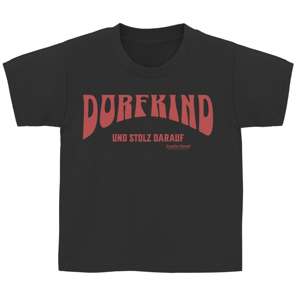 Bayerisches Kinder T-Shirt - Dorfkind - Grantler Gwand