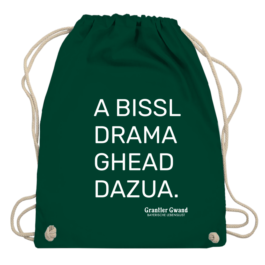 Bayerisches Sackl/ Jutebeutel - A Bissl Drama - Grantler Gwand
