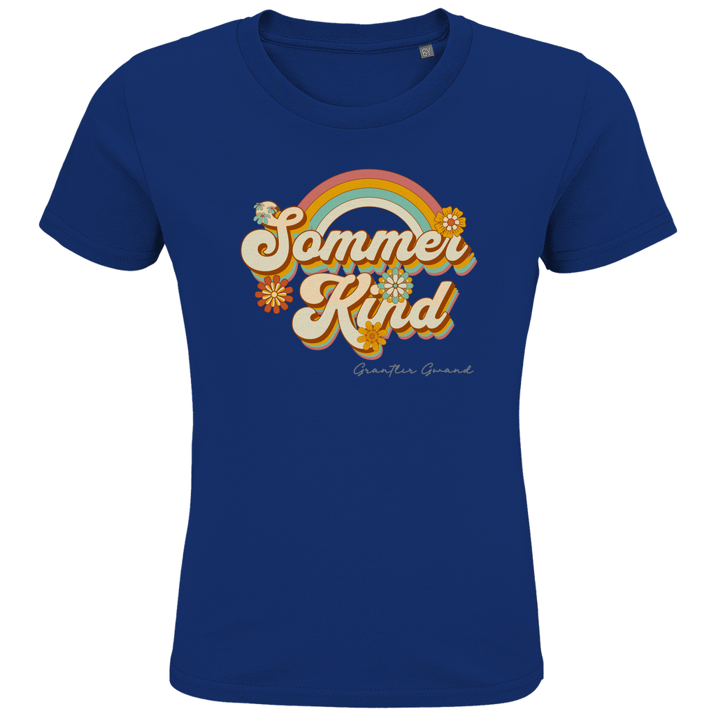 Bayerisches Kinder Premium Bio T-Shirt - Sommerkind - Grantler Gwand