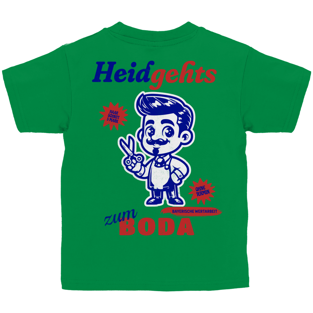 Bayerisches Kinder T-Shirt - Boda - Rot - Grantler Gwand