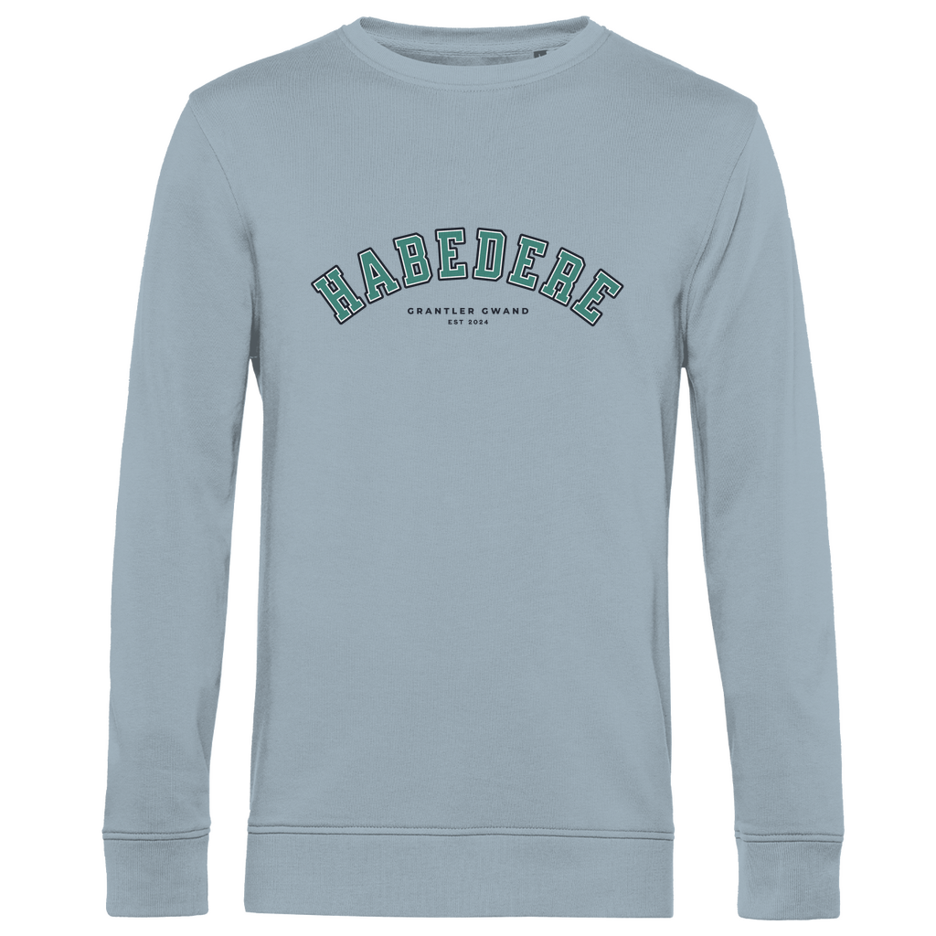 Herren Premium Bio Sweatshirt Habedere - grün