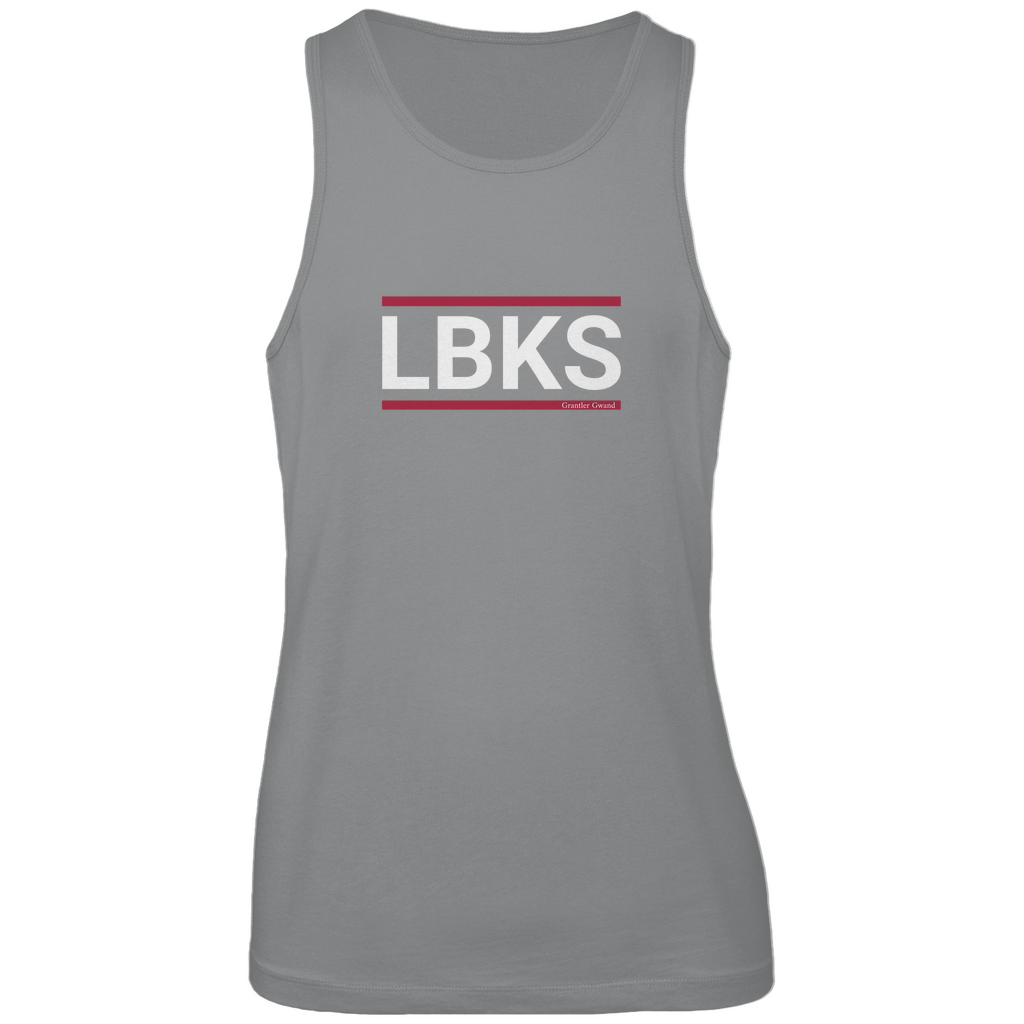 Bayerisches Herren Premium Tank Top LBKS - rot/weiß - Grantler Gwand