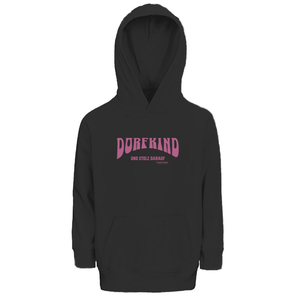 Bayerischer Kinder Premium Bio Hoodie - Dorfkind - Grantler Gwand