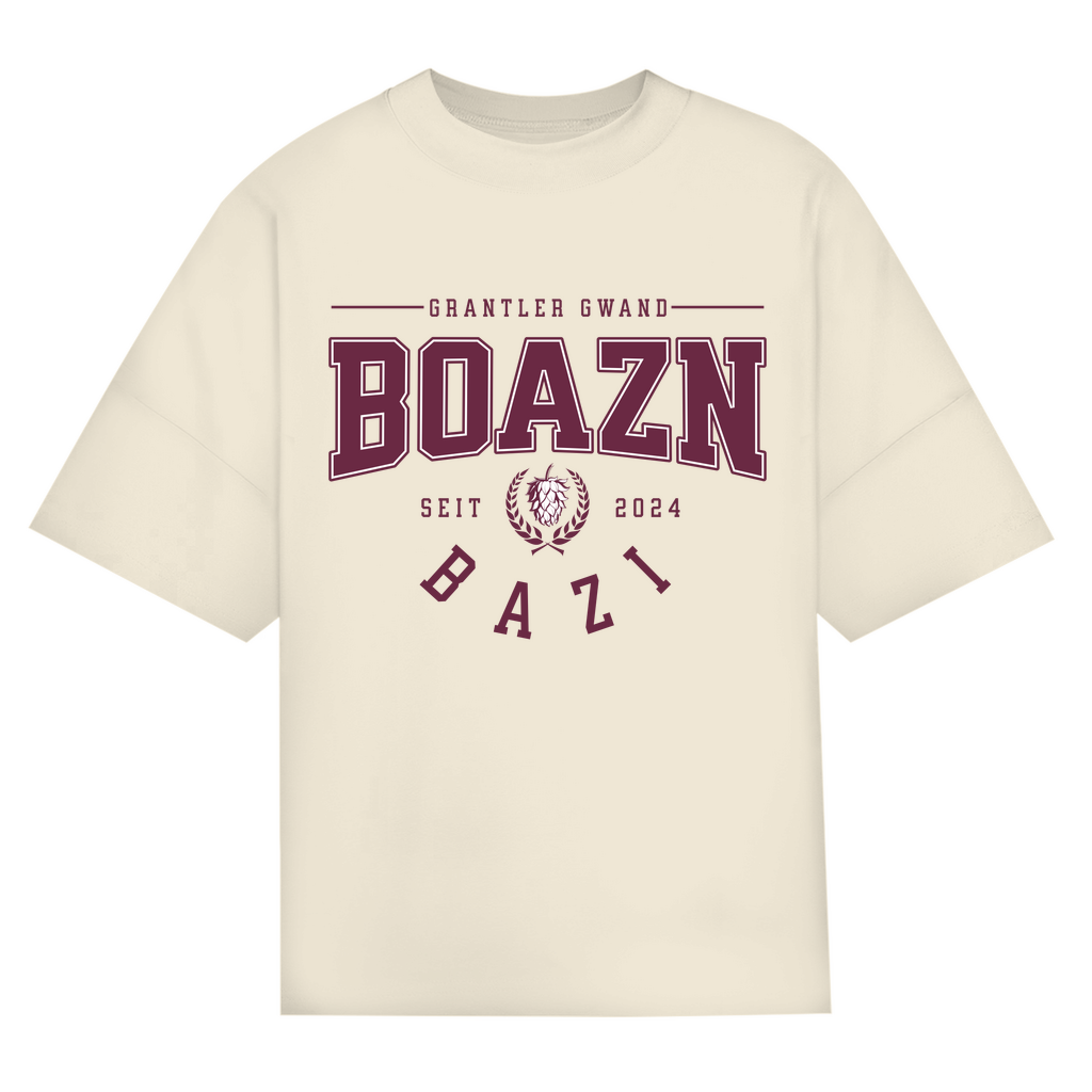Bayerisches Oversize T-Shirt Männer - Boazn Bazi - rot - Grantler Gwand