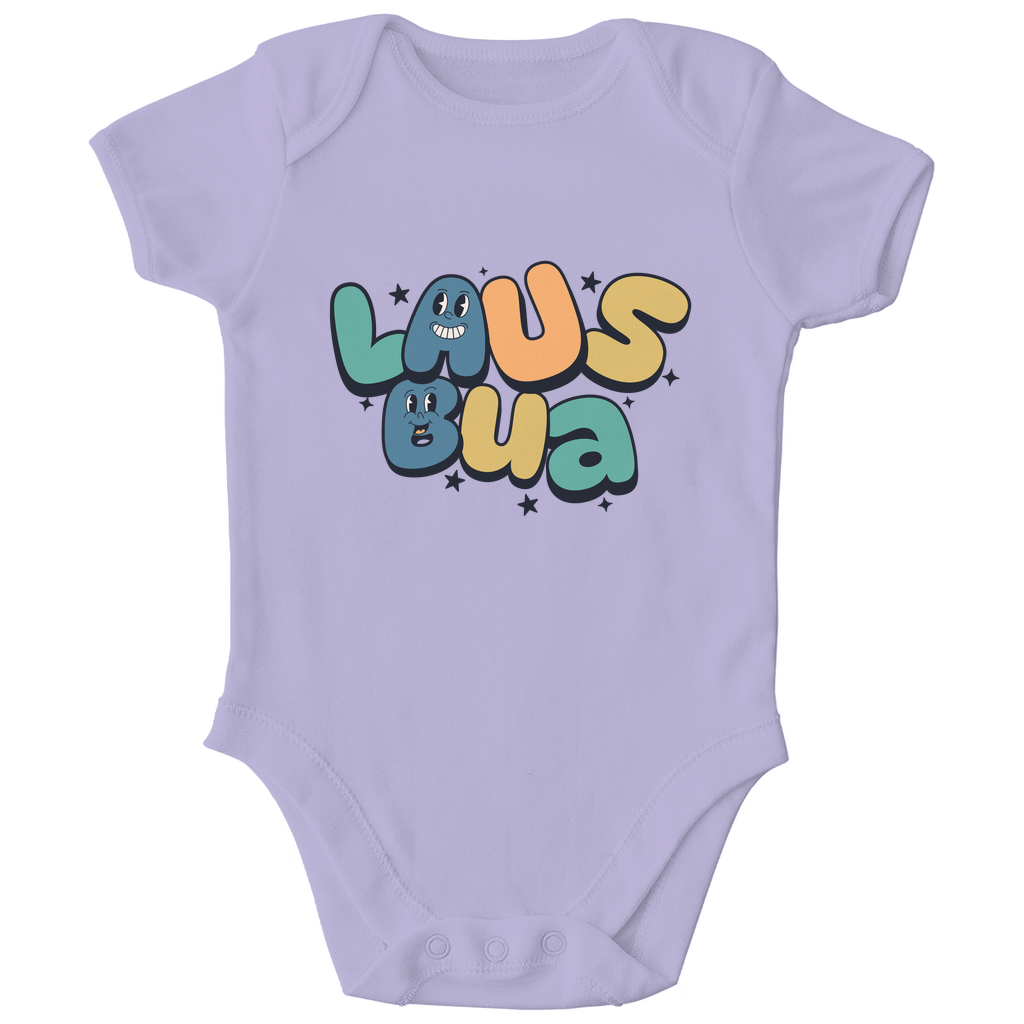 Bayerischer Bio Baby Body Lausbua - zart - Grantler Gwand
