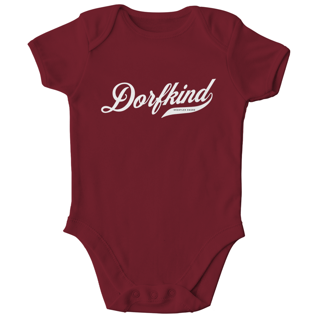 Bayerischer Baby Bio Body Dorfkind - weiß - Grantler Gwand