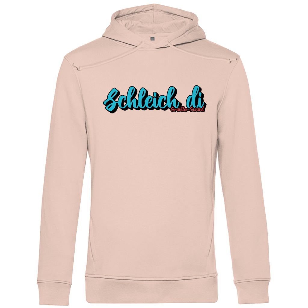 Bayerischer Herren Premium Bio Hoodie Schleich di - hellblau - Grantler Gwand