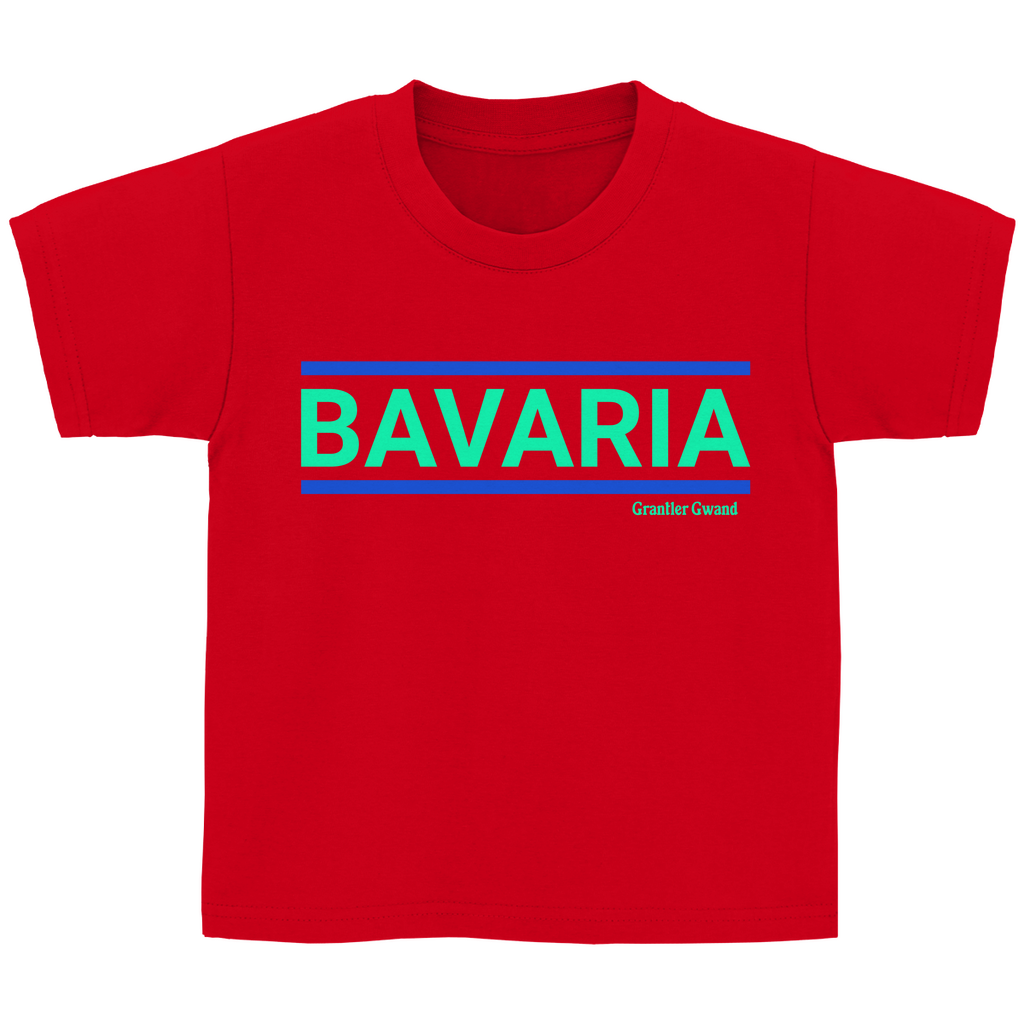 Bayerisches Kinder T-Shirt - Bavaria Grün - Grantler Gwand