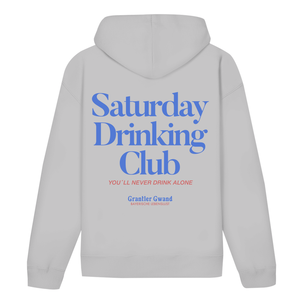 Bayerischer Hoodie Unisex - Saturday Drinking Blau - Grantler Gwand