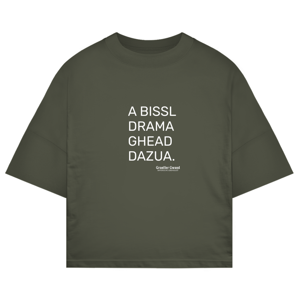 ST/ST Oversize T-Shirt A Bissl Drama - Grantler Gwand