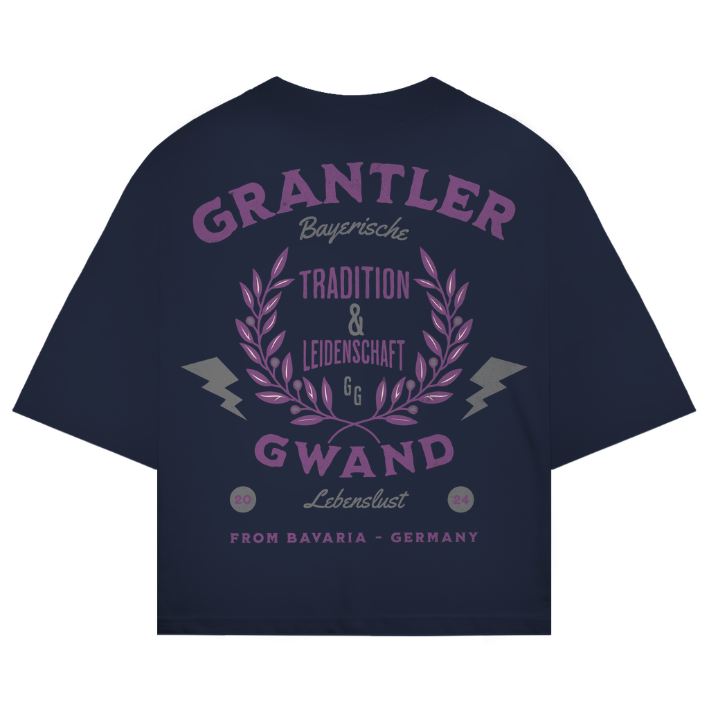 Bayerisches Oversize T-Shirt Unisex - Tradition & Leidenschaft - Grantler Gwand