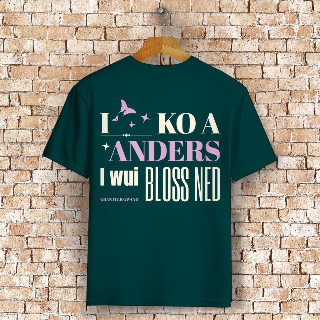 Bayerisches T-Shirt Unisex - I ko a anders - Grantler Gwand
