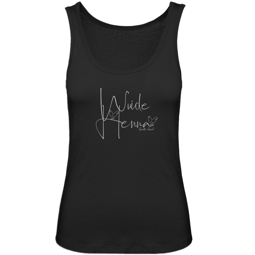 Bayerisches Damen Premium Organic Tank Top wuide Henna - weiß - Grantler Gwand