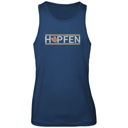 Bayerisches Herren Premium Tank Top Hopfen - gold - Grantler Gwand