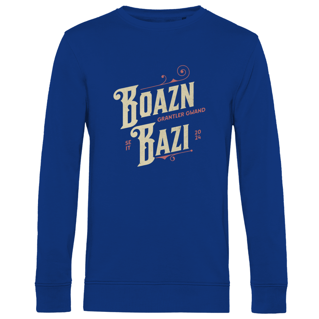 Bayerisches Herren Premium Bio Sweatshirt Boazn Bazi - gold - Grantler Gwand