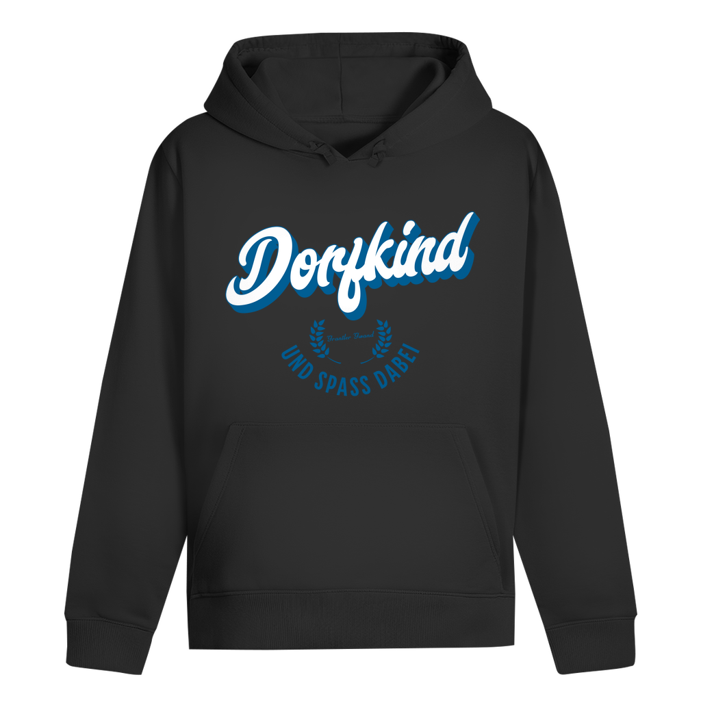 Bayerischer Hoodie Unisex - Dorfkind und Spaß dabei - Grantler Gwand