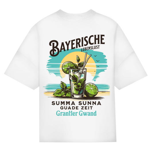 Bayerisches Oversize T-Shirt Unisex - Bayerische Lebenslust - Grantler Gwand