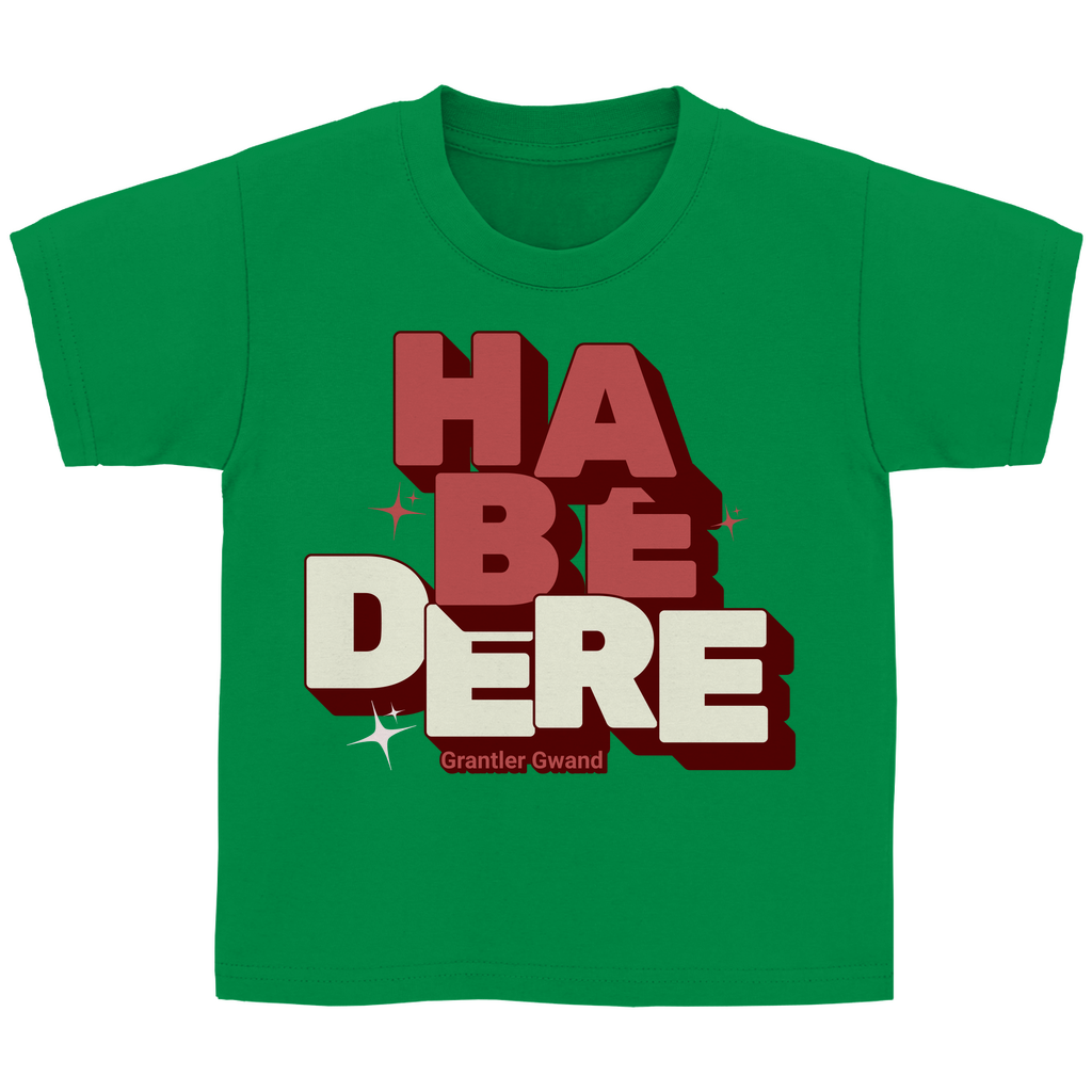 Bayerisches Kinder T-Shirt - Habe dere - rot - Grantler Gwand