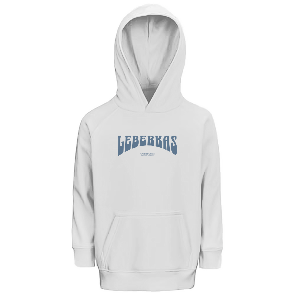 Bayerischer Kinder Premium Bio Hoodie - Leberkas - Grantler Gwand