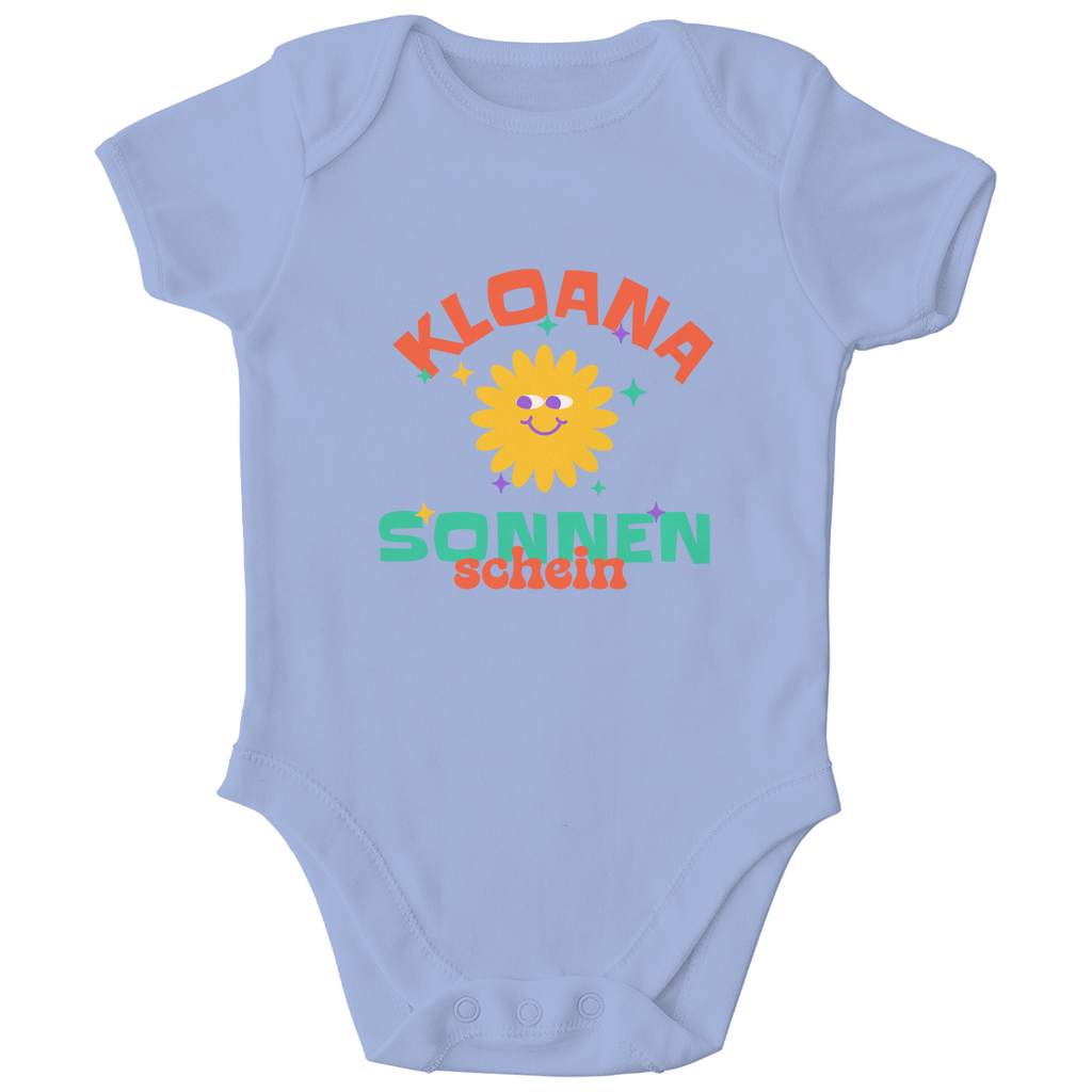 Bayerischer Bio Baby Body Kloana Sonnenschein - Grantler Gwand