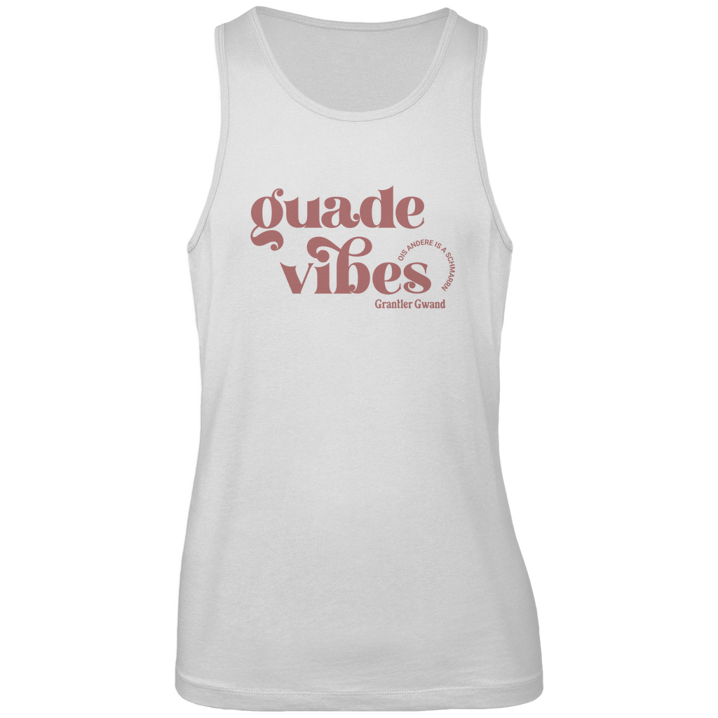 Bayerisches Herren Premium Tank Top Guade Vibes - ois andere is a Schmarrn - Grantler Gwand