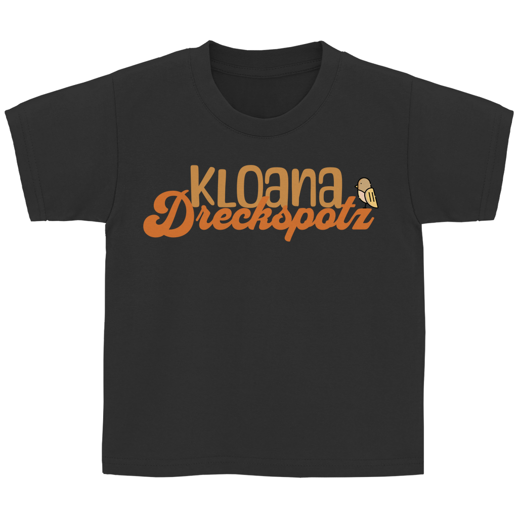 Bayerisches Kinder T-Shirt - kloana Dreckspotz - Grantler Gwand