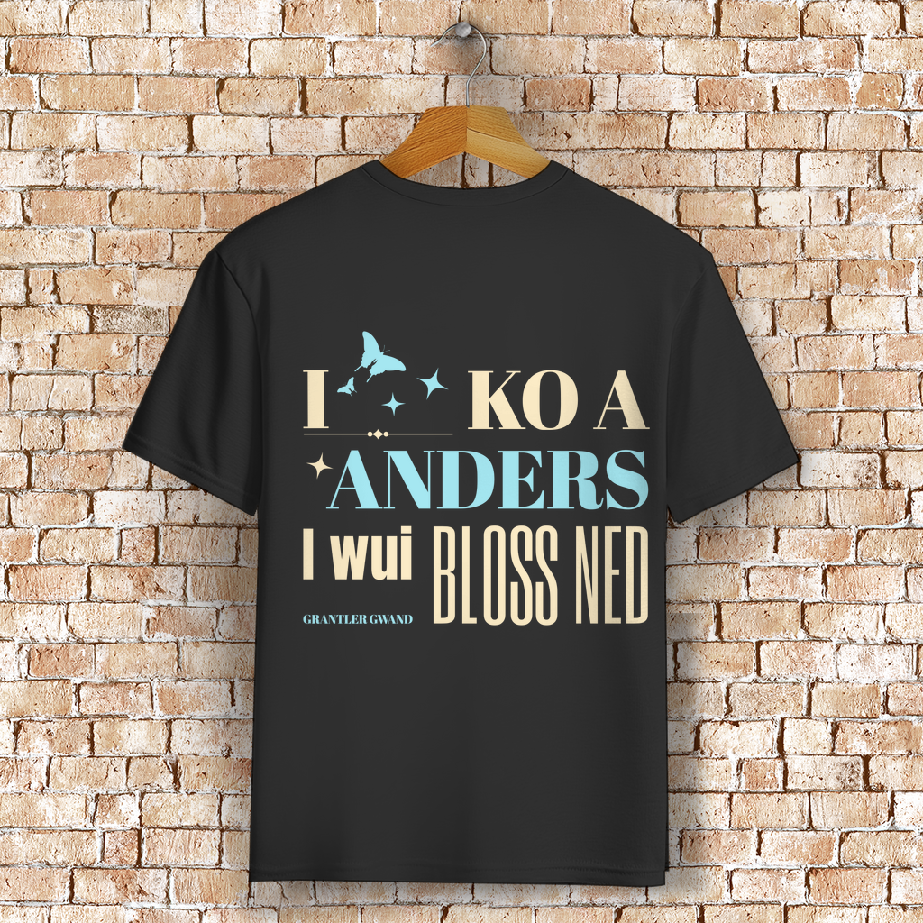 Bayerisches T-Shirt Unisex - I ko a anders - Grantler Gwand