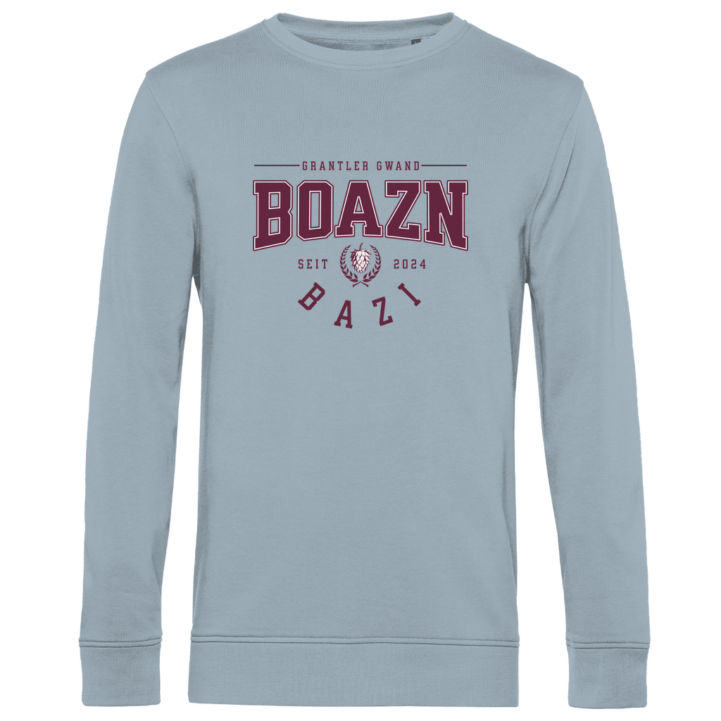 Bayerisches Herren Premium Bio Sweatshirt Boazn Bazi - rot - Grantler Gwand