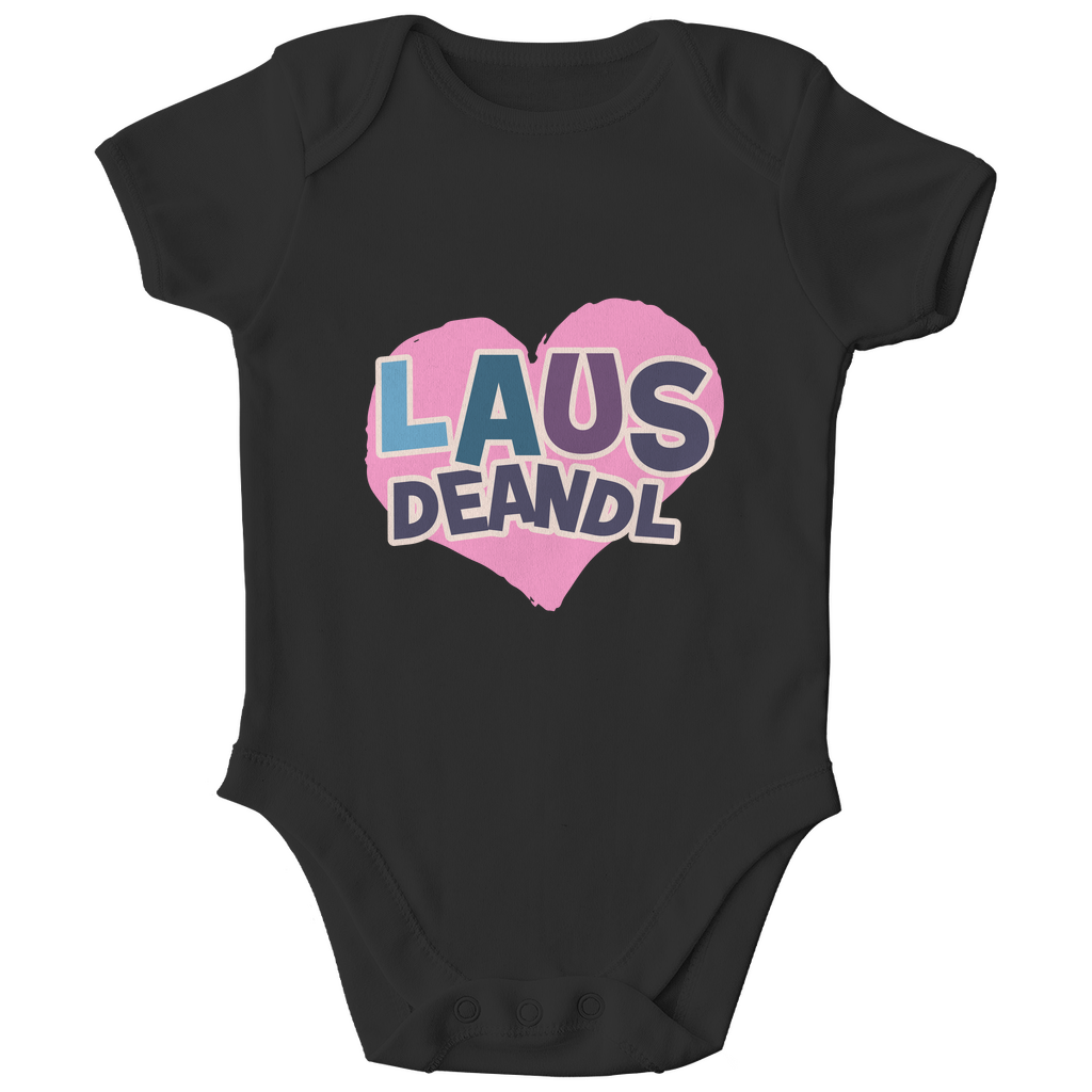Bayerischer Bio Baby Body Lausdeandl - bunt - Grantler Gwand