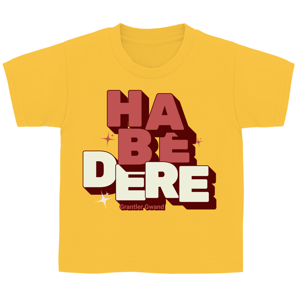 Bayerisches Kinder T-Shirt - Habe dere - rot - Grantler Gwand