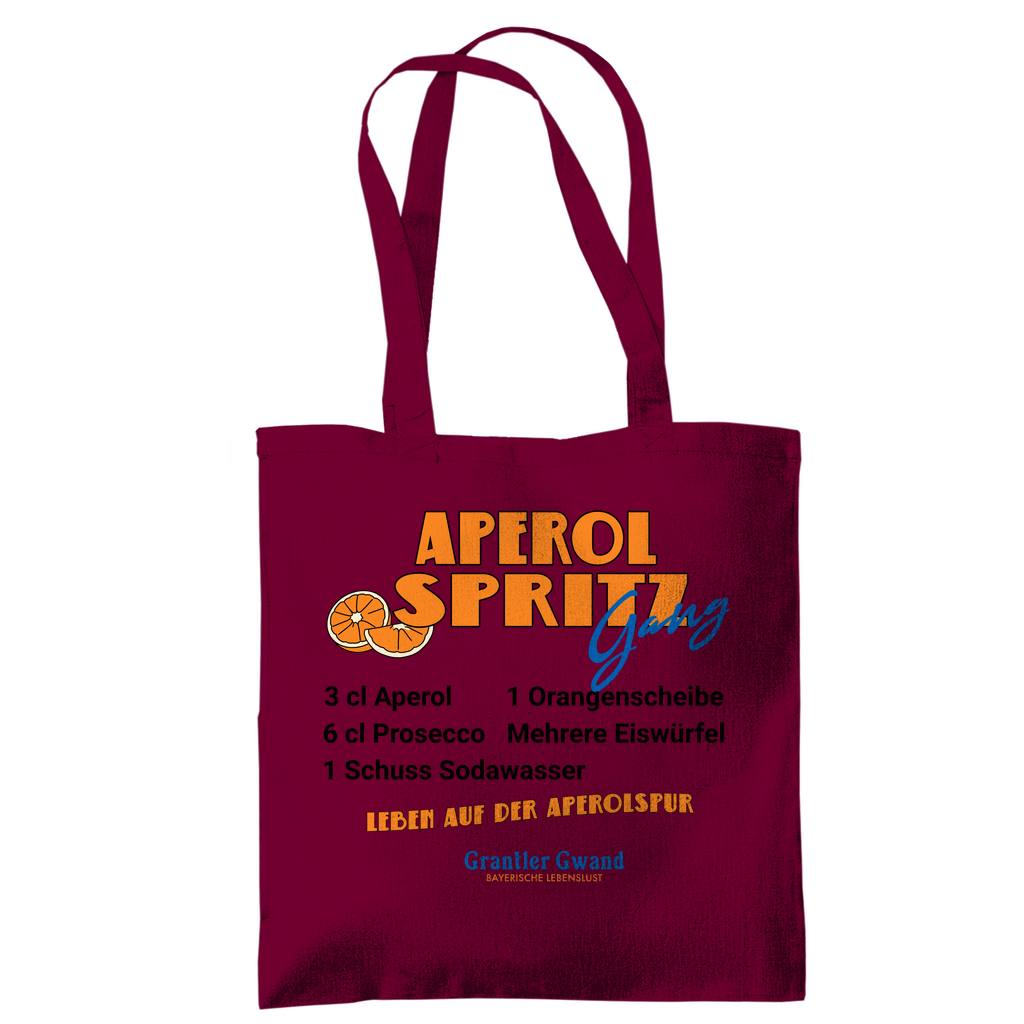 Bayerische Tragetasche - Aperol Spritz Gang - Grantler Gwand
